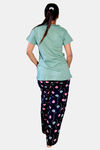 Sweetmoon Plus Size Loungewear - Green — thumbnail 2